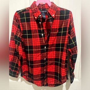 Ralph Lauren‎ Plaid Flannel Button Down